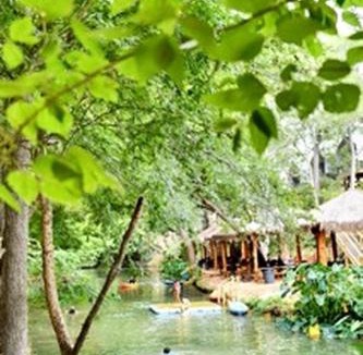 Sutherland Springs Other | Texas Waterside Escape: Glamping Holiday in a Tented Cabin with Shared Comforts