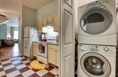 Thomas Square House | The Fun House: Parking - 2 King Bed, Massage Chair