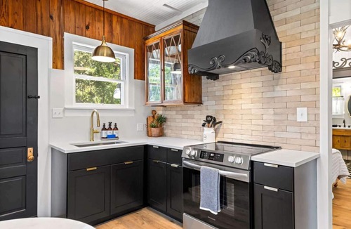 Johnson City House | The Johnson - Spacious Backyard and Fire Pit