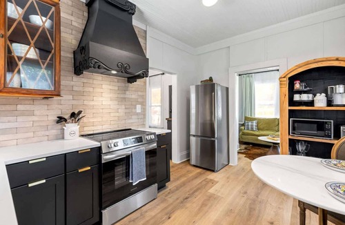 Johnson City House | The Johnson - Spacious Backyard and Fire Pit
