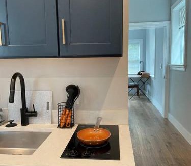 Old Town Alexandria Apartment | The King Suite at Prince Street Inn ADA Accessible