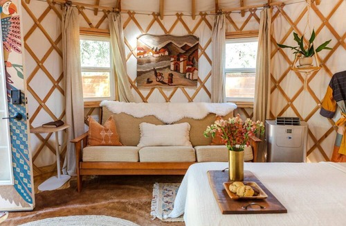 Lakeway Cabin | The Macaw Yurt in Lakeway, TX