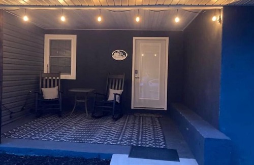 Abbeville Apartment | The Parlor Two~ Renovated milking Parlor on a working farm with cows and horses~