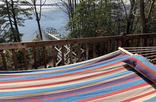 White Stone House | The River House at Whitestone: Pet Friendly, Secluded Private Beach, w/Kayaks!
