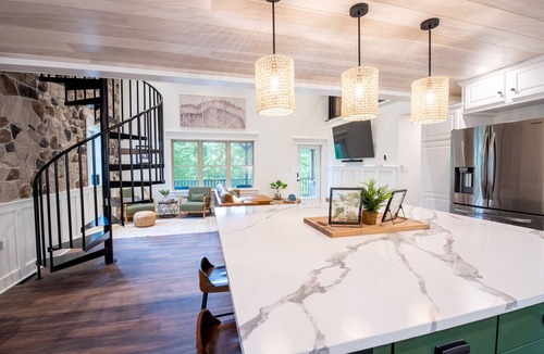 Spring Mills House | This spacious home boasts 5 bedrooms, 4 bathrooms Perfect for Penn State groups