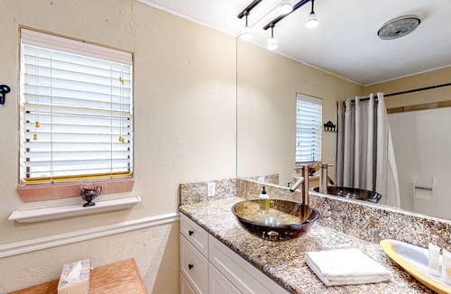 Dripping Springs House | Three Dog-Friendly Cabins Together with Shared Pool, Hot Tub & Outdoor Kitchen