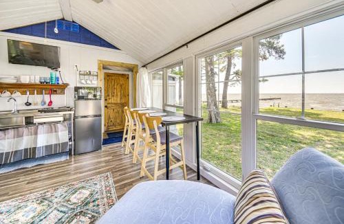 Albemarle Sound House | Tiny House w/Big Views: Cabin in Shiloh!