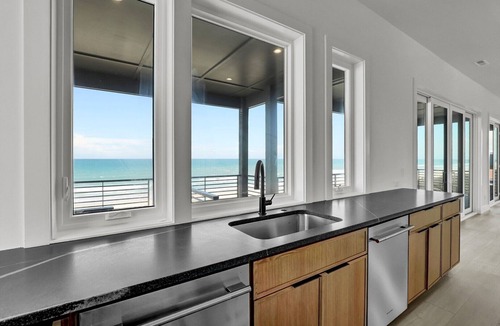 Ocean Ridge House | Topsail Sanctuary - Oceanfront new build with a pool and hot tub