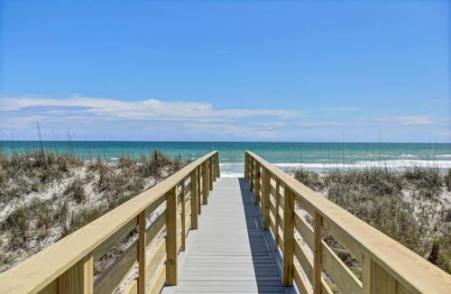 Ocean Ridge House | Topsail Sanctuary - Oceanfront new build with a pool and hot tub