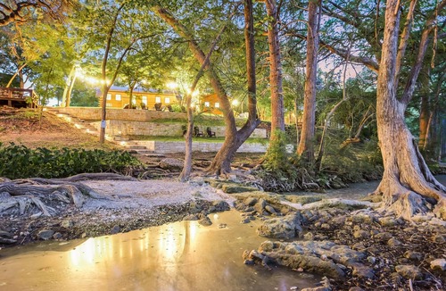 Wimberley Cabin | Tranquility Suite — Cypress Creek Access + Fire Pit | On Wimberley Square
