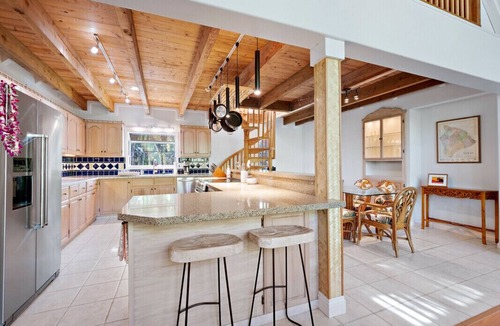 Keaau House | Tropical, Hawaiian-style A-frame Home