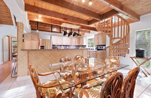 Keaau House | Tropical, Hawaiian-style A-frame Home