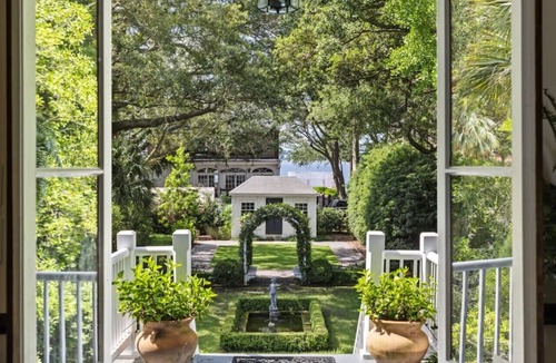 South of Broad House | True Southern Historic Charm by the Battery with Enchanting Charleston Gardens