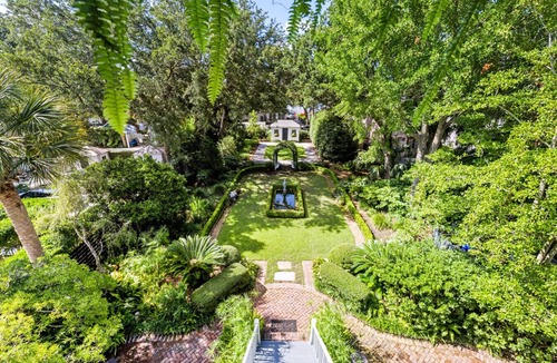 South of Broad House | True Southern Historic Charm by the Battery with Enchanting Charleston Gardens