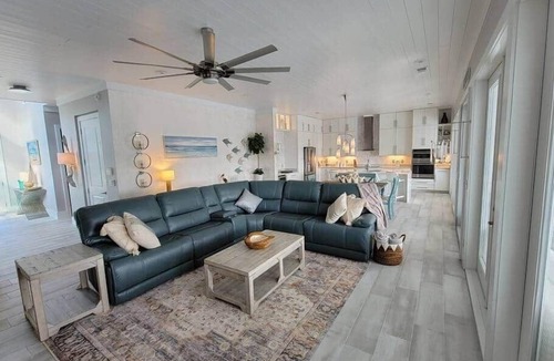 Windy Hill House | TWO FREE GOLF CARTS! Luxury Beach House - Main-Level Pool & Hot Tub