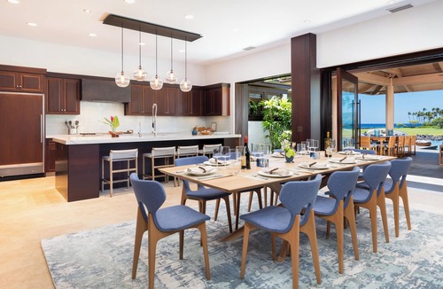 Kaupulehu House | Unmatched location Four Seasons Hualalai 5BR/5BA Ocean Estate 6500sqft 3/4 acre