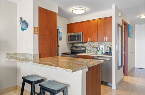 Historic Lahaina Front Street Apartment | Unwind in Paradise: Lahaina Shores 527 with Expansive Makai Views