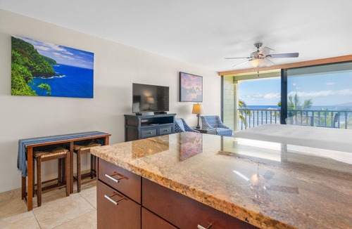 Historic Lahaina Front Street Apartment | Unwind in Paradise: Lahaina Shores 527 with Expansive Makai Views