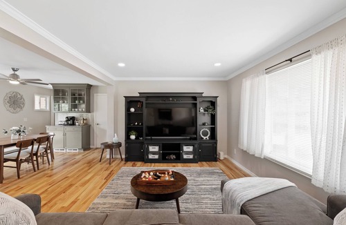 St. Clair House | Updated 3 bed 2 bath home with private yard and attached garage in St Clair