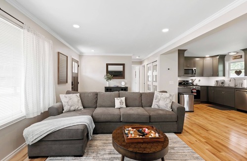 St. Clair House | Updated 3 bed 2 bath home with private yard and attached garage in St Clair