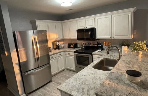 Pawleys Island Villa | Updated 3 bedroom 2 full bath condo on True Blue's Golf Course with water view.