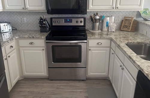 Pawleys Island Villa | Updated 3 bedroom 2 full bath condo on True Blue's Golf Course with water view.