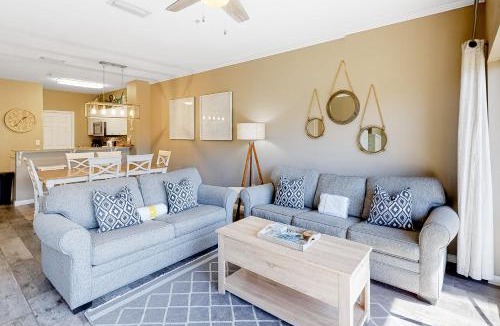 Frangista Beach House | Updated beachside condo with dual suites balcony & pool - walkable locale