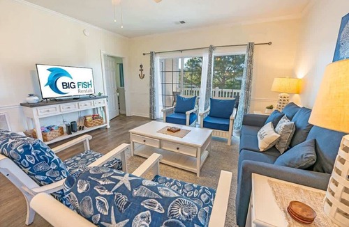 Socastee Condo | Updated Large 2BR in Azalea Lakes, Pools, PondView