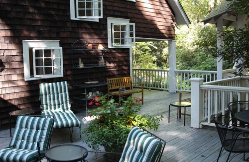 Black Mountain House | Updated Mountain Cottage Fireplace Deck, Gazebo & Sparkling Creek