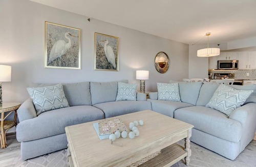 Wrightsville Beach Condo | Upscale Condo Ocean Views, Pool, STEPS to Beach, Restaurants, Shops