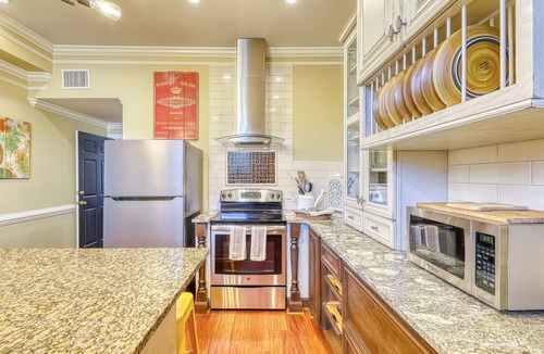 Old West Broad Neighborhood House | Upscale Savannah getaway with WiFi - one mile from downtown
