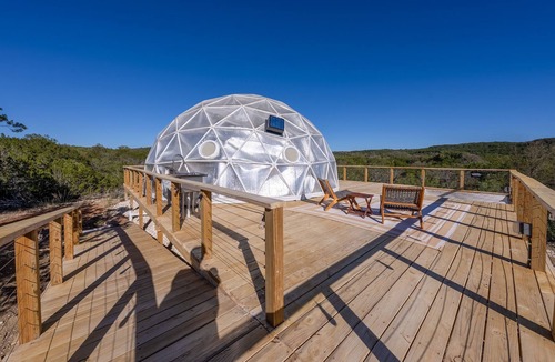 Marble Falls Villa | Upscale Stargazing Dome Luxury Stunning Mountain View Loving Heart Retreats