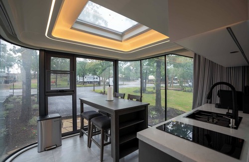Bridgeport Apartment | Vessel 2 - Lakeside Vessel Retreat | Outdoor BBQ Kitchen Scenic Views