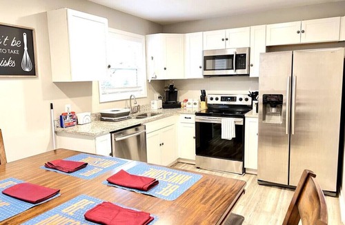 Greensboro House | Vibrant 3BR Greensboro Home | Game Room & Yard