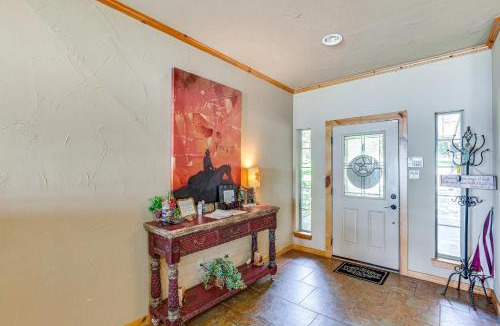 Log Cabin House | Views & Private Dock: Lakefront Eustace House!