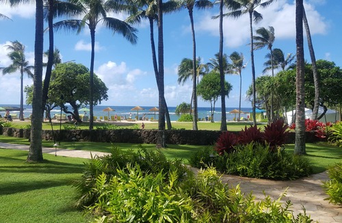 Kahuku Apartment | Villa 105: Fall REDUCED 50%! Ocean View Turtle Bay