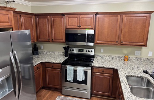 Helen Condo | Walk to everything, directly on the Chattahoochee River, in Alpine Helen, GA