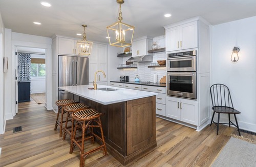 South Beach Villa | Water Views Sea Pines| Steps to South Beach Marina | Firepit | Pool Access