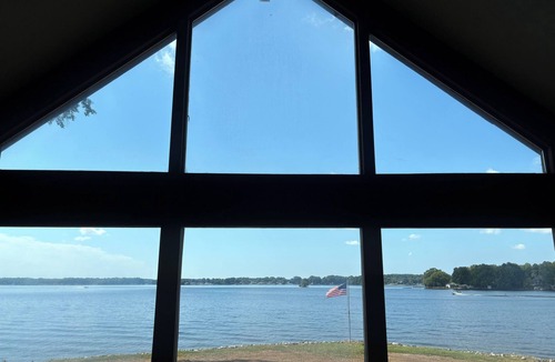 Terrell Cabin | Waterfront Cabin: beach, hot tub, kayaks & panoramic lake views