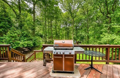 Mineral House | Waterfront cabin with private dock, hot tub, sundeck, outdoor areas, & W/D