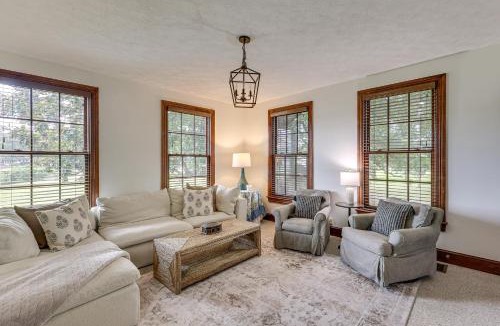 Wicomico Church House | Waterfront Home with Large Yard, Dock & Bay View