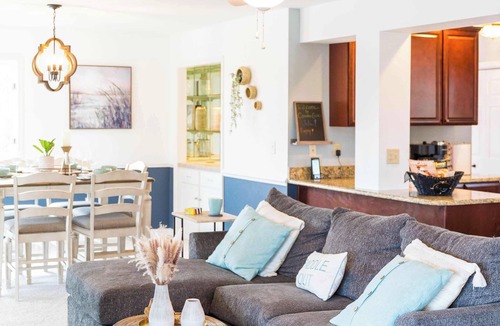 White Stone House | Waterfront Retreat w/Hot Tub, Game Room, Kayaks, 2 Kings, + more!