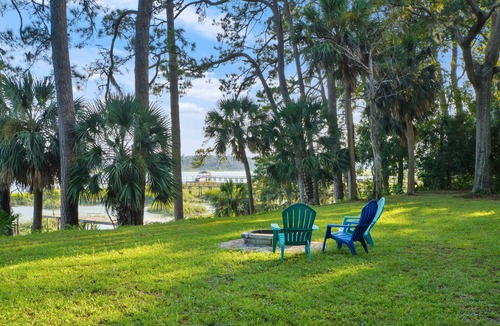 Old Town Bluffton House | Waterfront “State of Mind” vintage home.