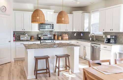 Hanahan House | Waterfront Views, Peloton & Office Near Charleston