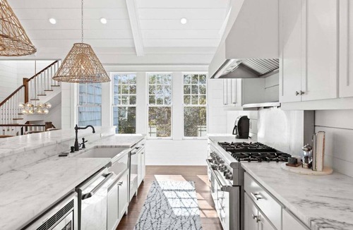 WaterSound Beach House | Watersound Beach! With Carriage House, Private Pool, LSV/Golf Cart, & 4 Bikes!