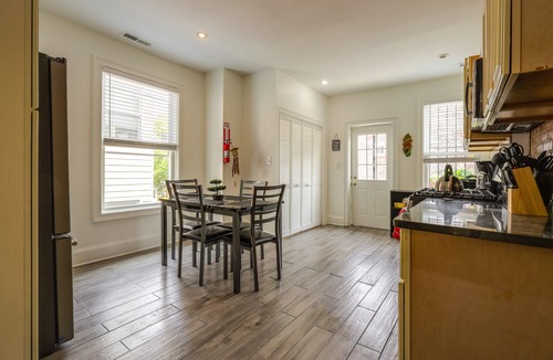 Bloomingdale Apartment | WFH in DC! Rowhouse Unit w/Office & Deck By HU