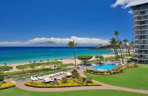 Kaanapali Condo | Whaler 456-Upgraded Oceanview 1B/1B, AC, Pool, Gym, Steps to Beach, Snorkeling!