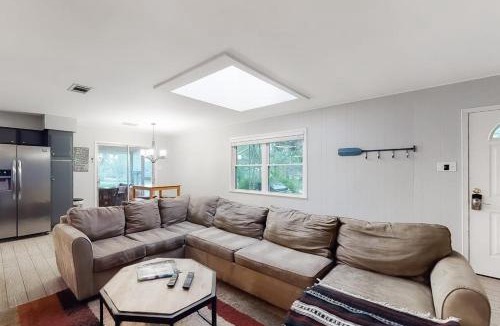 Kingsland House | Wonderful Lakefront Home with Yard, Water Views, Central AC, WiFi, Private W/D