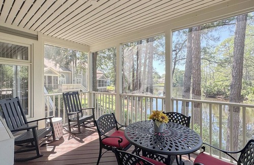 Palmetto Dunes Villa | Wonderfully Updated Two Bedroom Villa Close to Pool and Beach!