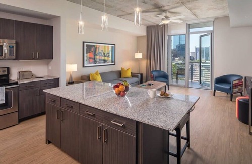 Civic District Condo | Wyndham Austin Resort | 2BR/2BA Balcony King Suite